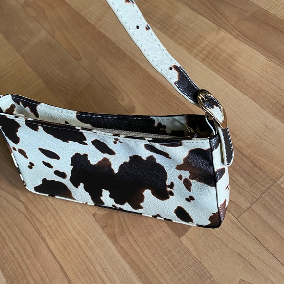 Cow Print Purse - Picture 3 of 4